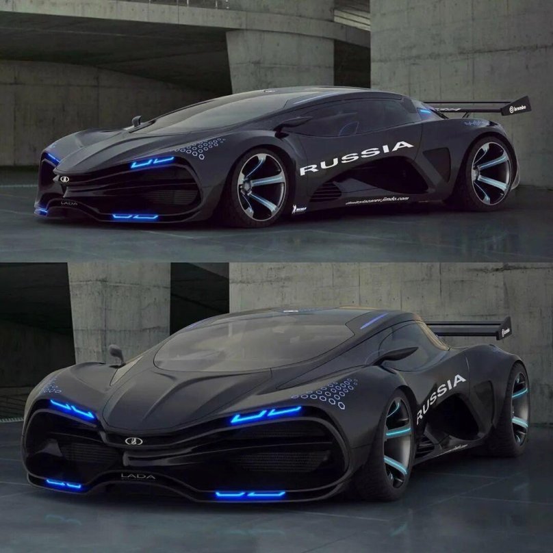 Лада суперкар Lada Raven