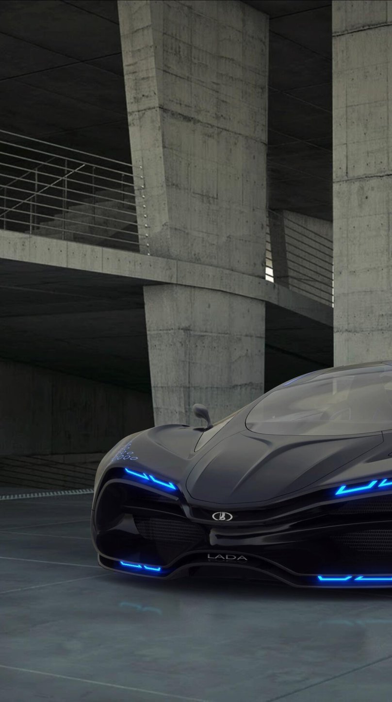 Суперкар Lada Raven 2021