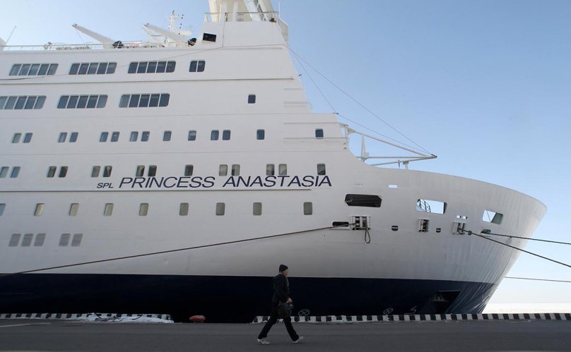 Круизный лайнер принцесса Анастасия Санкт-Петербург