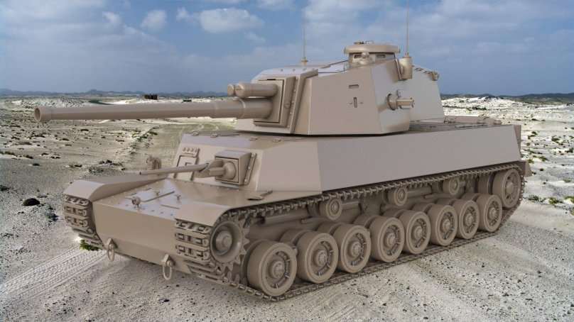 Tank Type 5 chi-RI модель