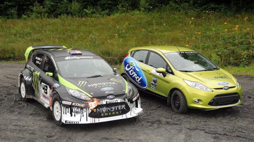 Форд Фиеста мк5 ралли