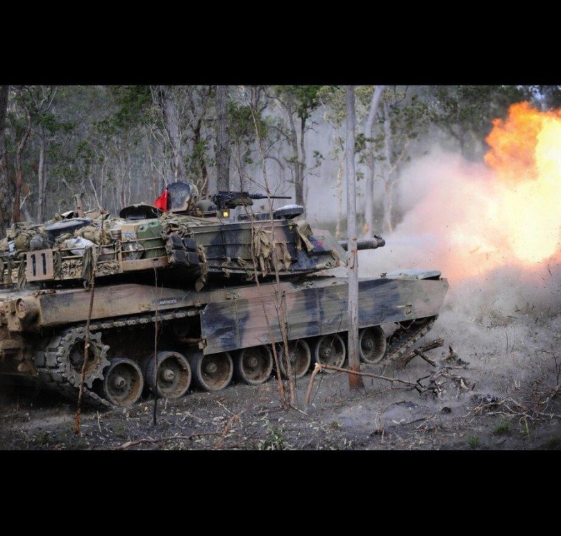 Abrams m1a1 aim Австралия 12b