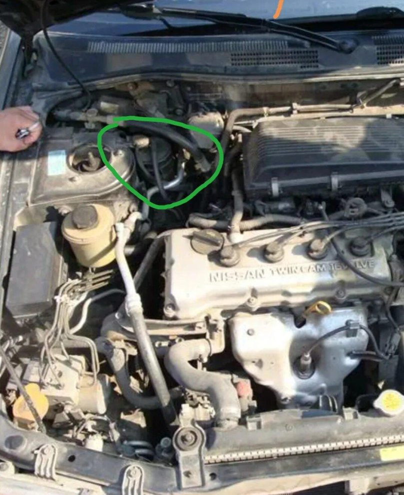 Nissan primera p11 двигатель