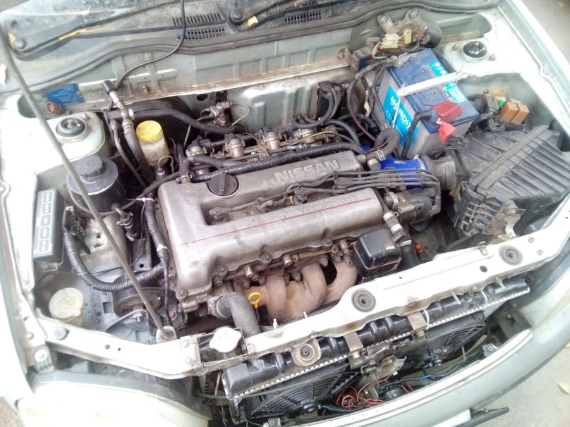 Nissan March k11 двигатель