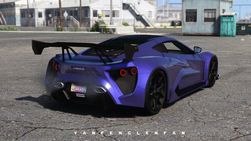 Zenvo st1 GTA 5