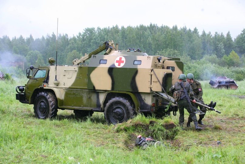 БММ-д3 - Боевая перевязочная машина "Мираж-2002"