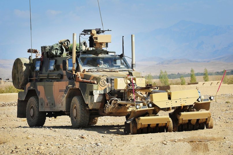 Бушмастер броневик Австралия