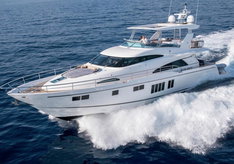 Яхта Fairline Squadron 78