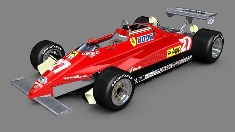 Ferrari 126c2 Test Villeneuve