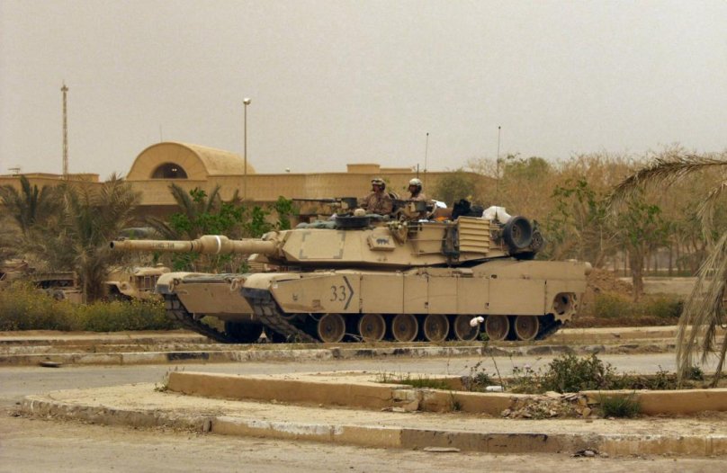 Танк Абрамс в Ираке