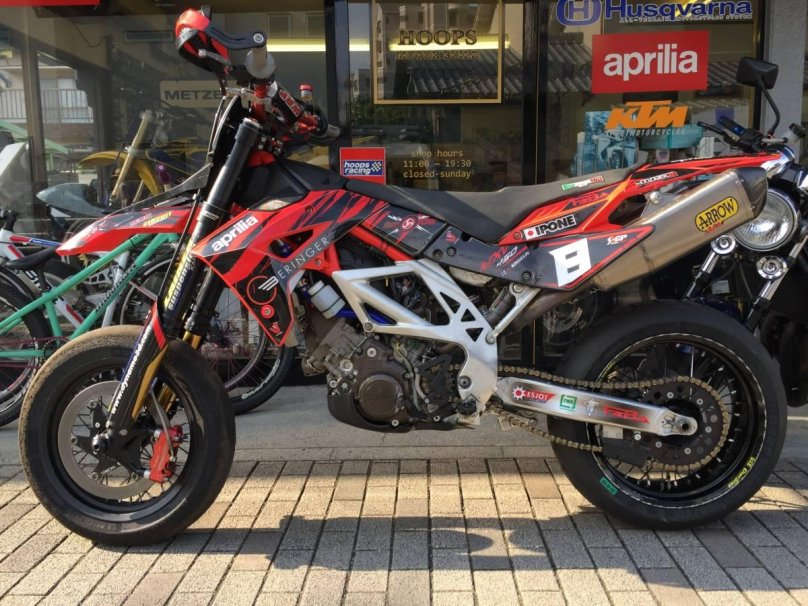 Априлия мотард 550