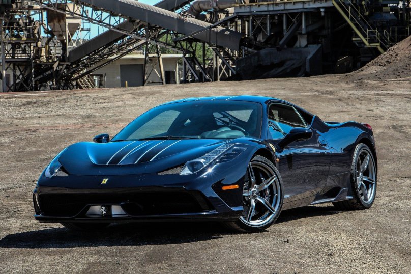 Ferrari 458 speciale синяя