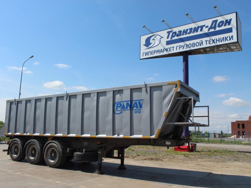 Самосвальные полуприцепы Панав