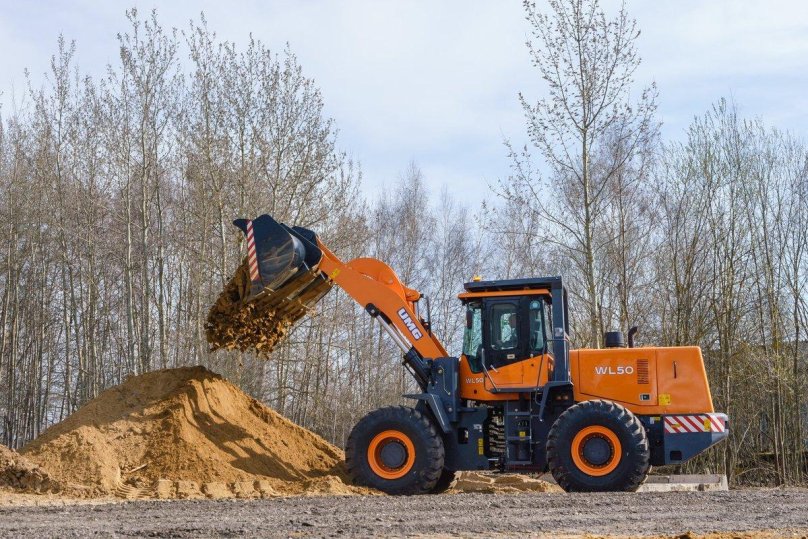 Фронтальный погрузчик wl50