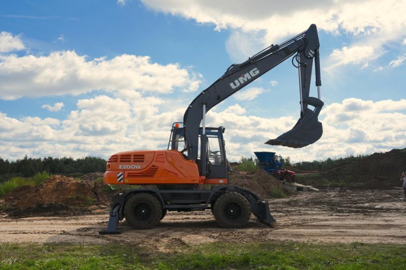 JCB 160w колесный экскаватор