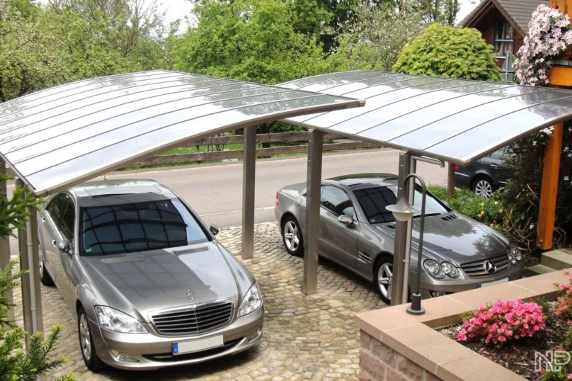 Навесы из поликарбоната 4х5