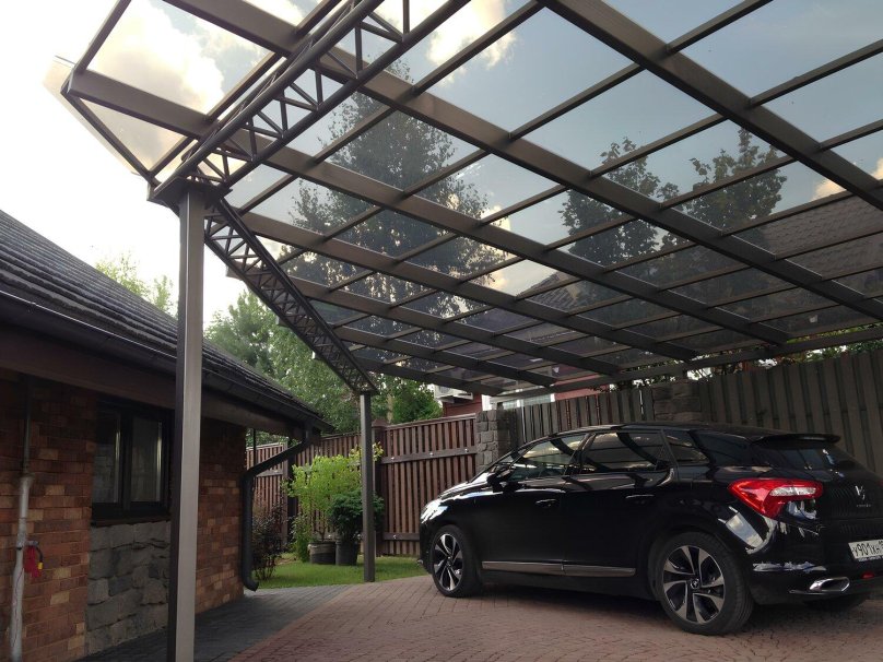 Навес для машины