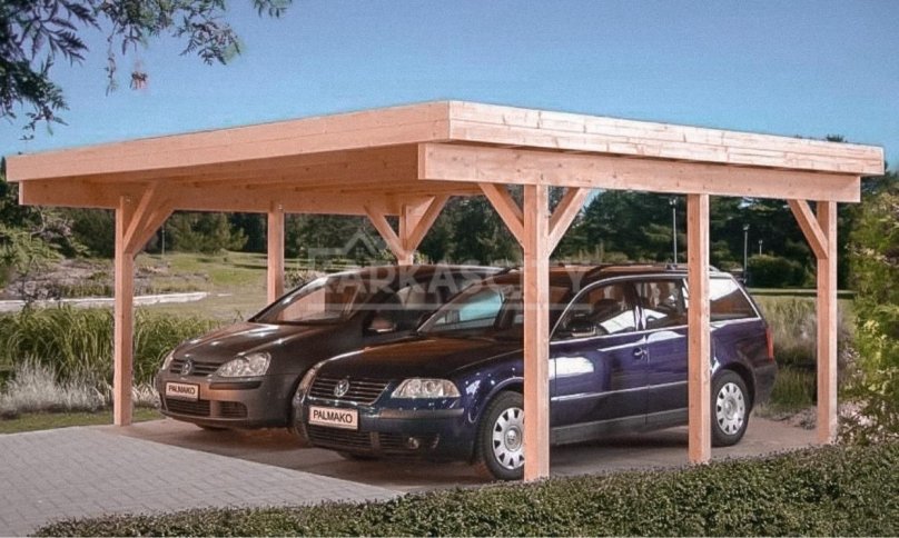 Навес на 1 машину CP-4060 Norgeshus