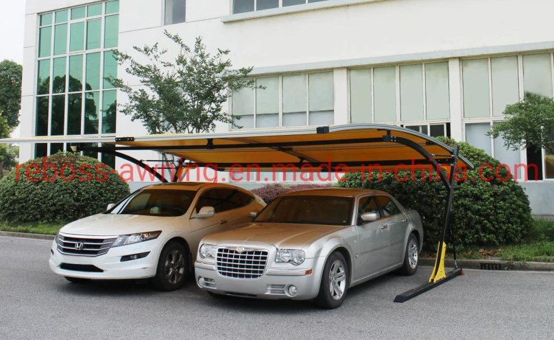 Навес для двух автомобилей