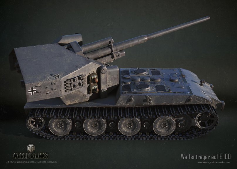 Танк Waffentrager e100
