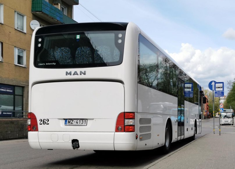 Man Lion's Intercity (ul 290) вместимость