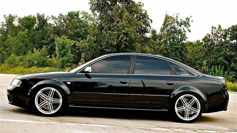 Audi a6 c5 черная