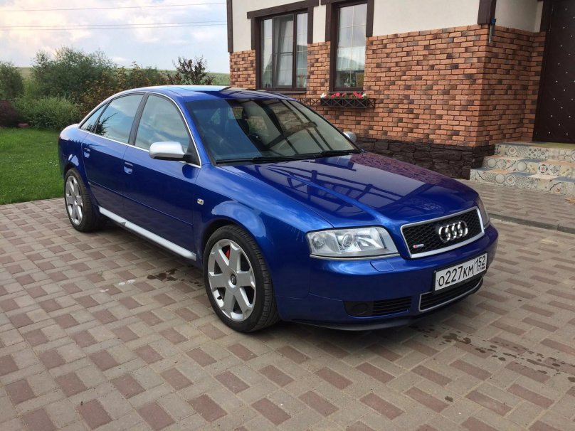 Ауди а6 с5 темно синяя