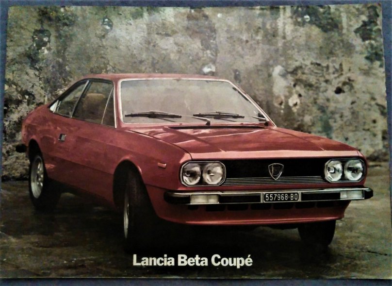 Лянча бета купе 1977