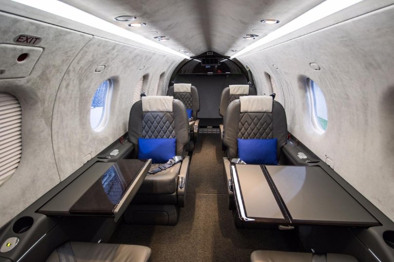Pilatus PC-12 ng салон