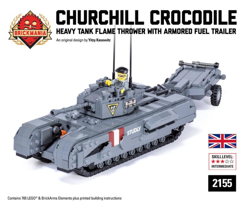 Лего танк Черчилль