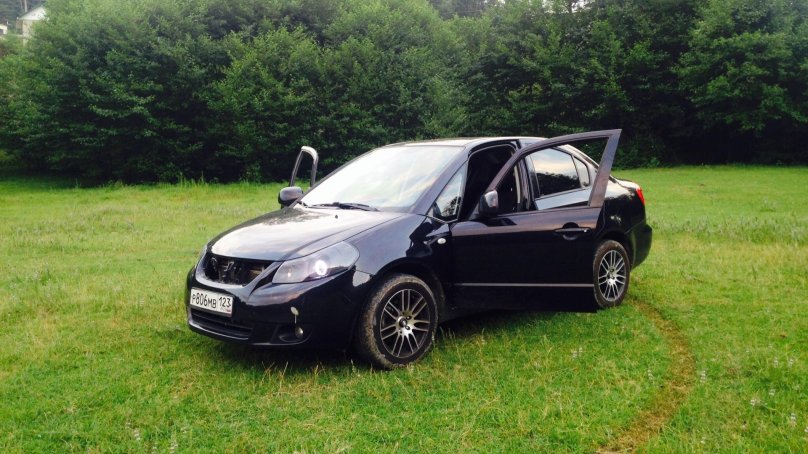 Suzuki sx4 седан черный
