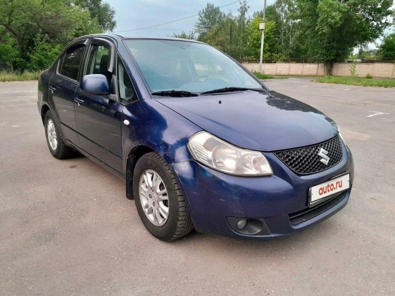Сузуки sx4 голубой металлик