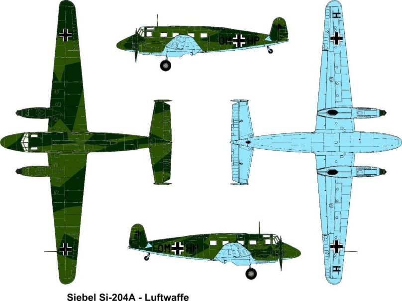 Siebel FH 104 Hallore