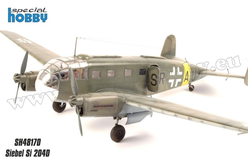 Немецкий самолет Зибель си 204