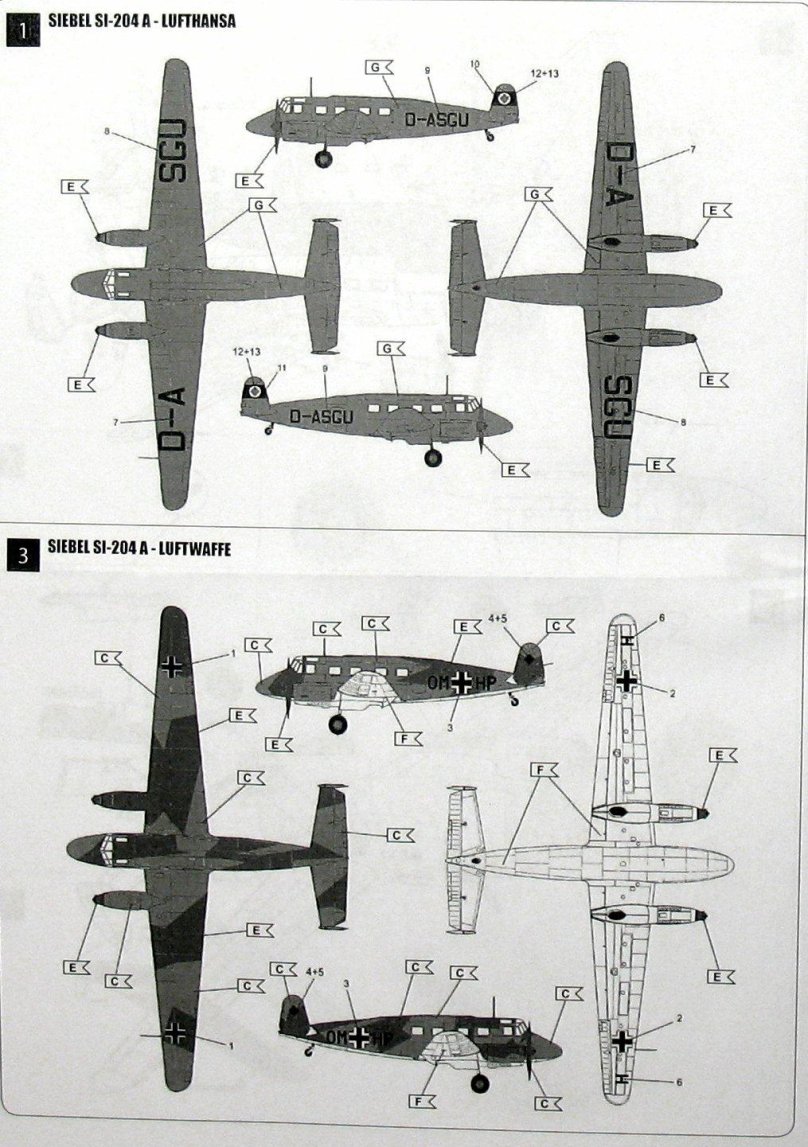 Самолет Siebel si 204 в СССР фото