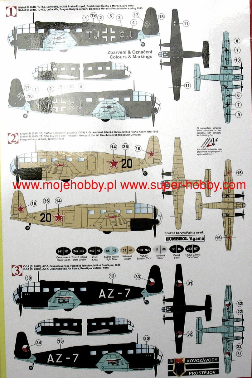 Немецкий самолет Зибель си 204