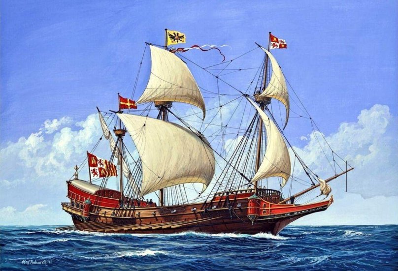 Испанский Галеон 17 века