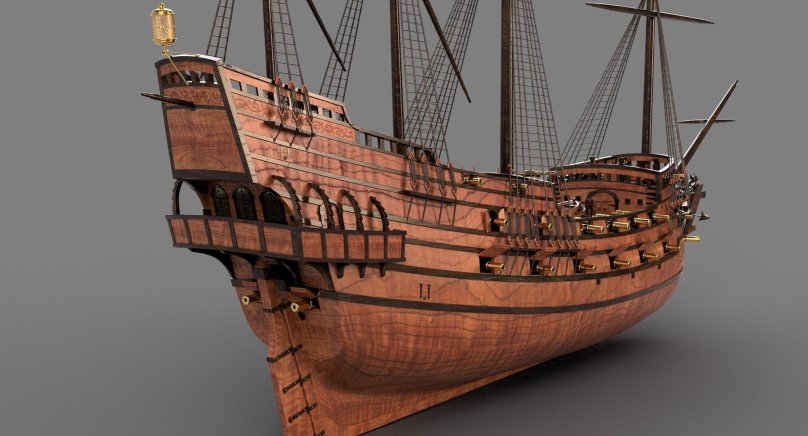 Галеон флибустьера Дрейка