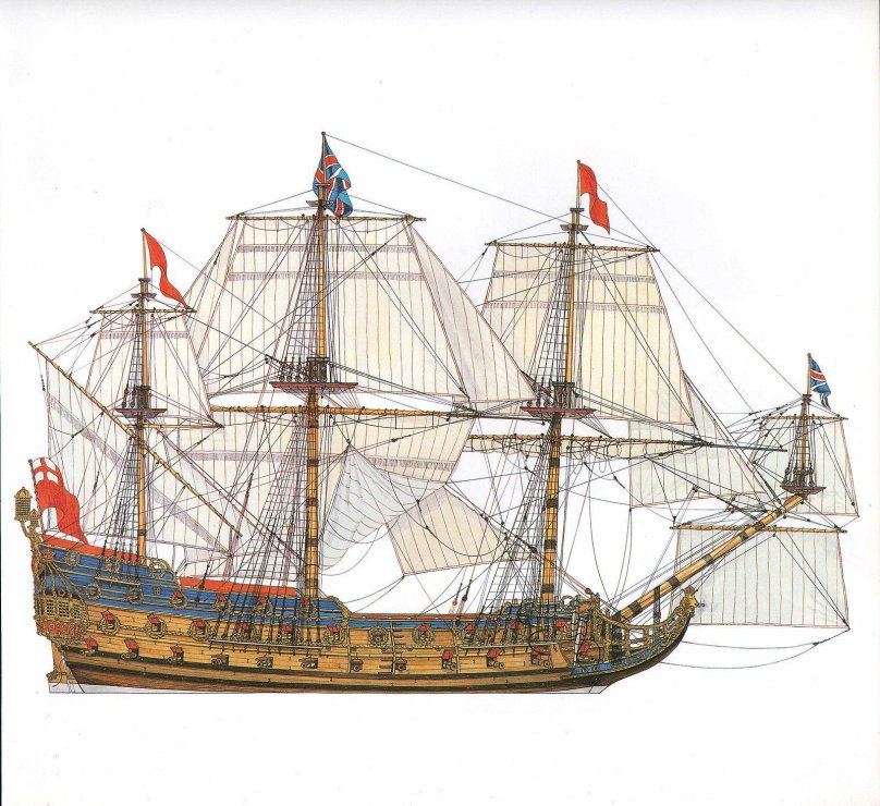 Галеон корабль 16 века