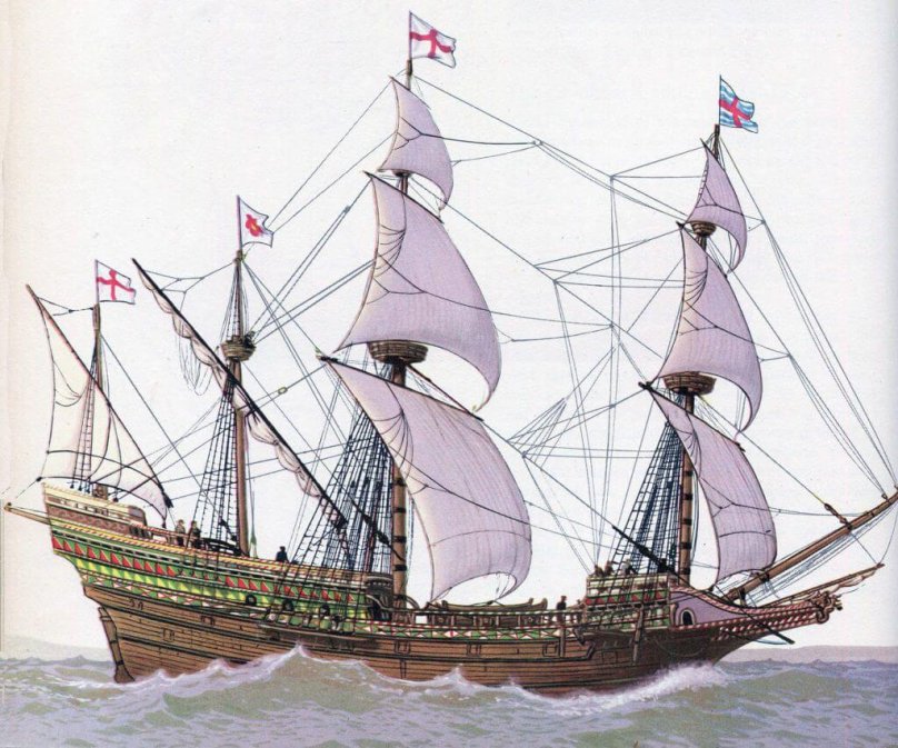 Галеон 18 века