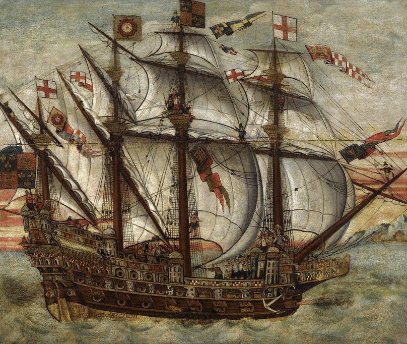 Английский Галеон 16 века