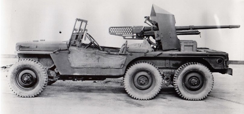 37 Mm Gun Motor Carriage m6