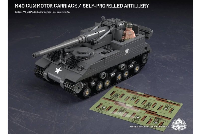 LEGO Artillery Brickmania