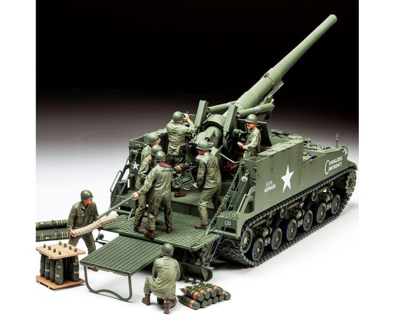 155мм американская САУ м40 Тамия