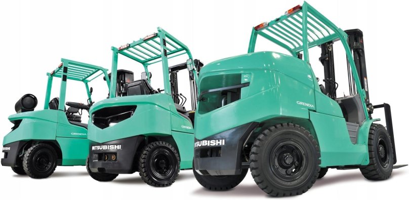 Погрузчик электрический Mitsubishi