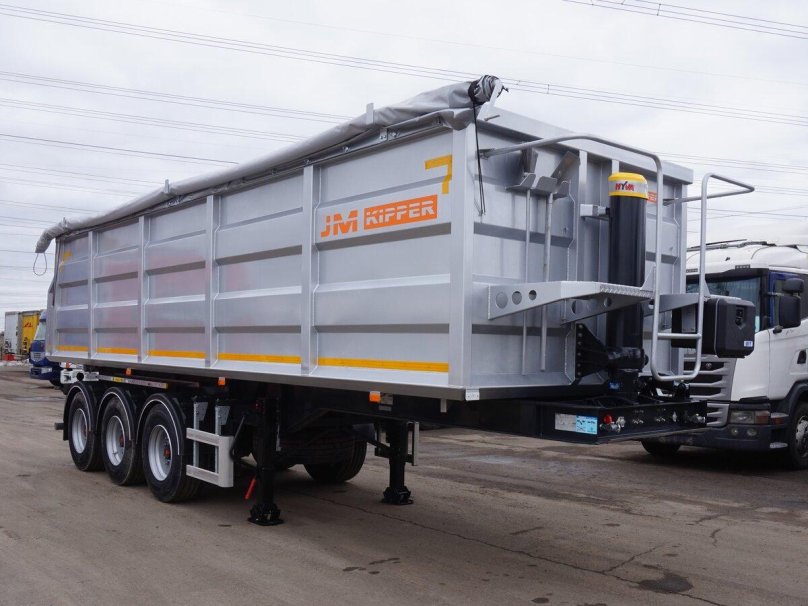 JM Kipper алюминиевые полуприцепы