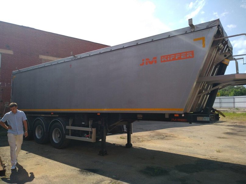 JM Kipper алюминиевый зерновоз полуприцеп