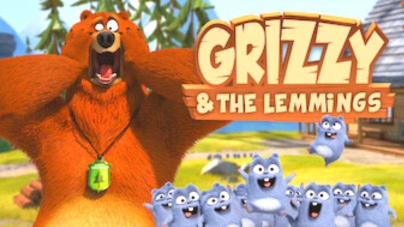 Мультик Гризли и лемминги