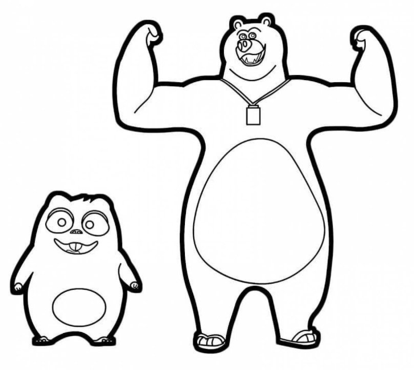 Мультик Гризли и лемминги