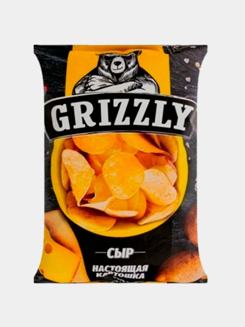 Чипсы Grizzly со вкусом краб 60гр